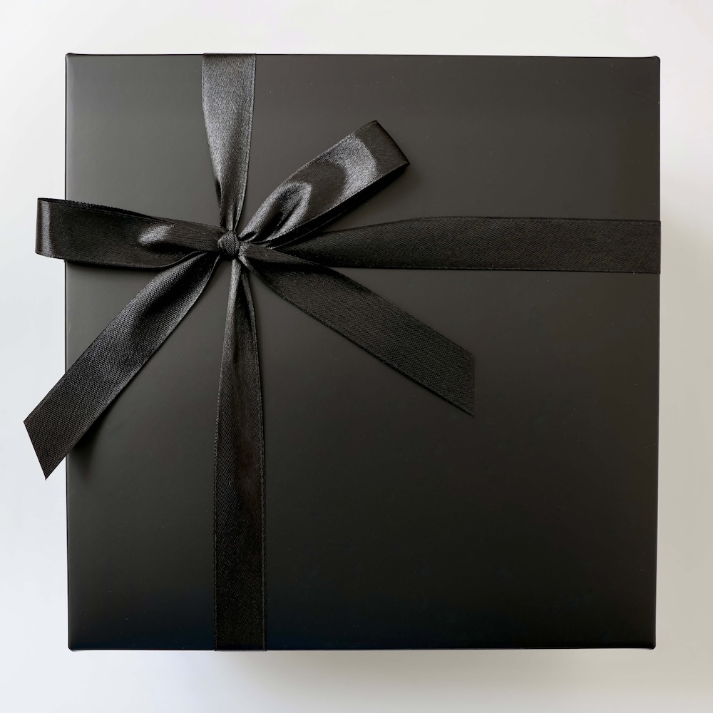 Black Box L With Ribbon | Build A Box - MY BOXFUL